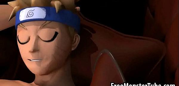  Foxy 3D cartoon babe getting fucked hard by Naruto